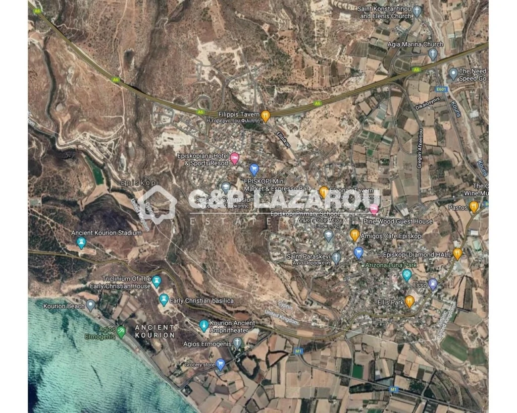 5,352m² Plot for Sale in Episkopi, Limassol District