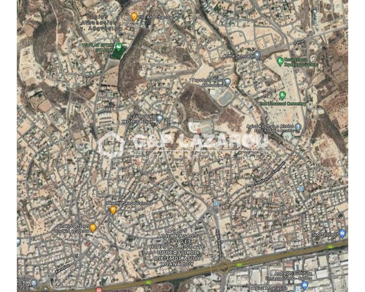 451m² Plot for Sale in Limassol – Agios Athanasios
