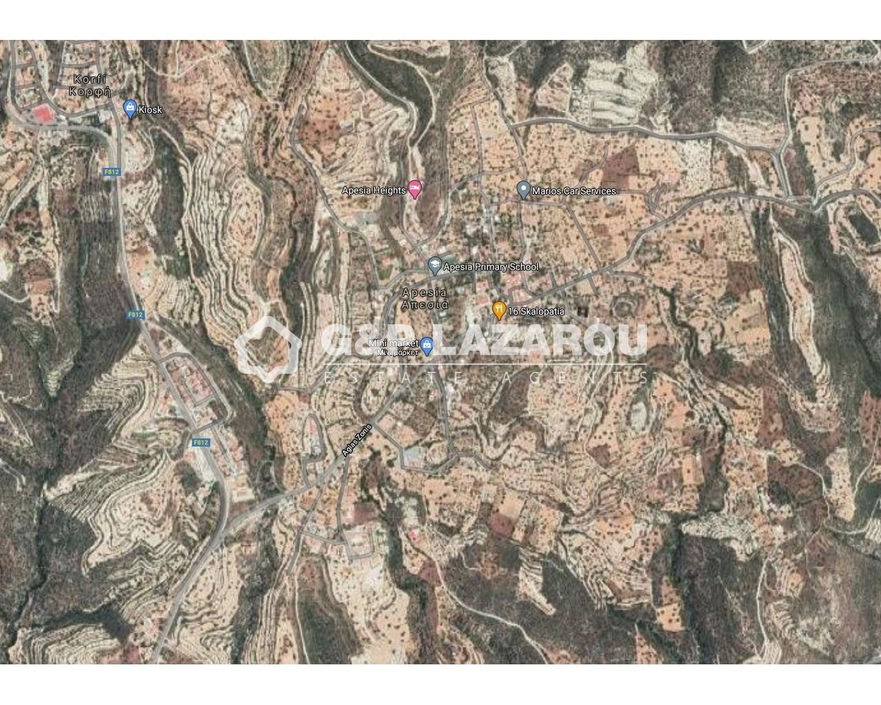 4,407m² Plot for Sale in Apesia, Limassol District