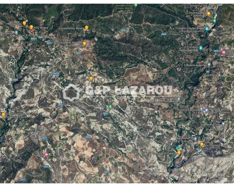 2,589m² Plot for Sale in Kouka, Limassol District