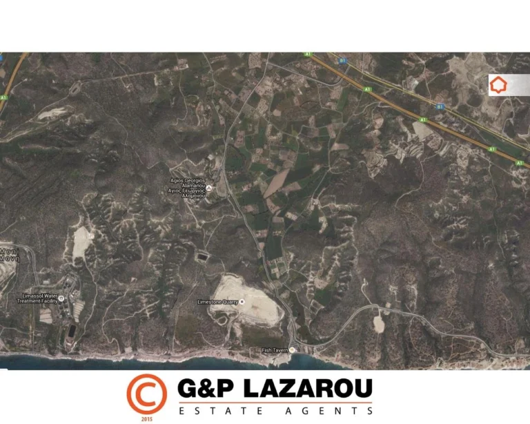 35,823m² Plot for Sale in Pentakomo, Limassol District