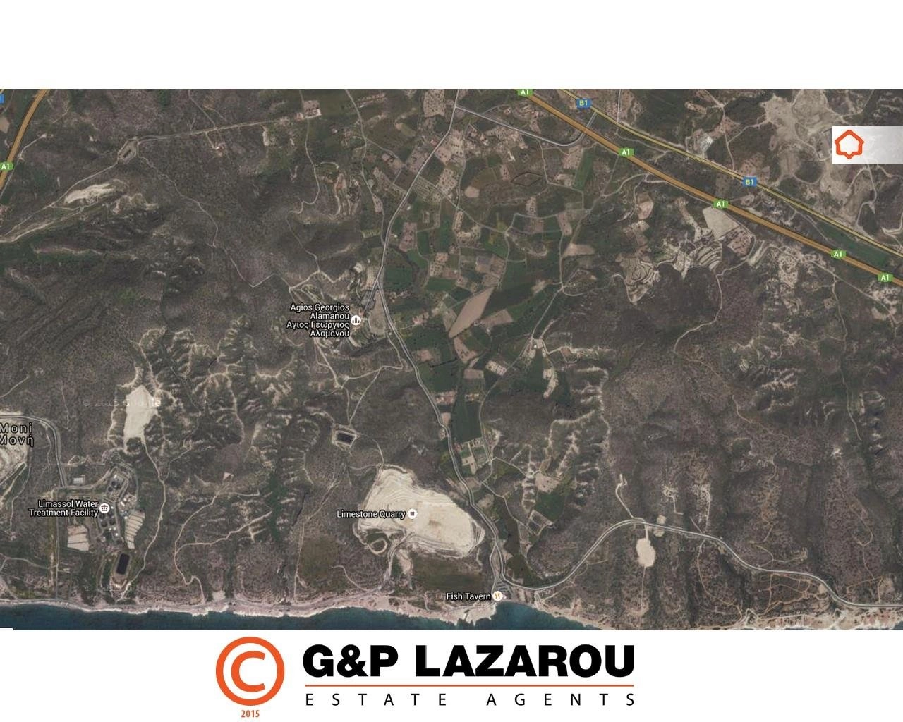 35,823m² Plot for Sale in Pentakomo, Limassol District