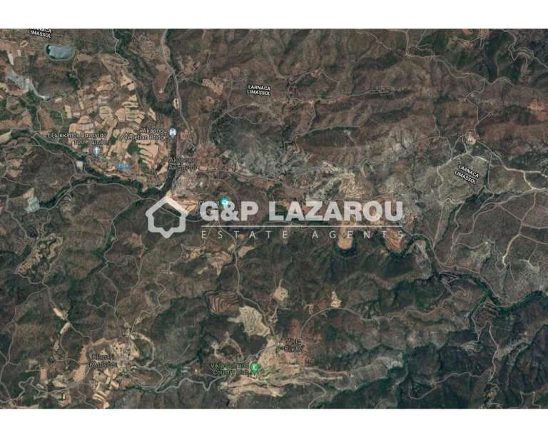 16,389m² Plot for Sale in Akapnou, Limassol District