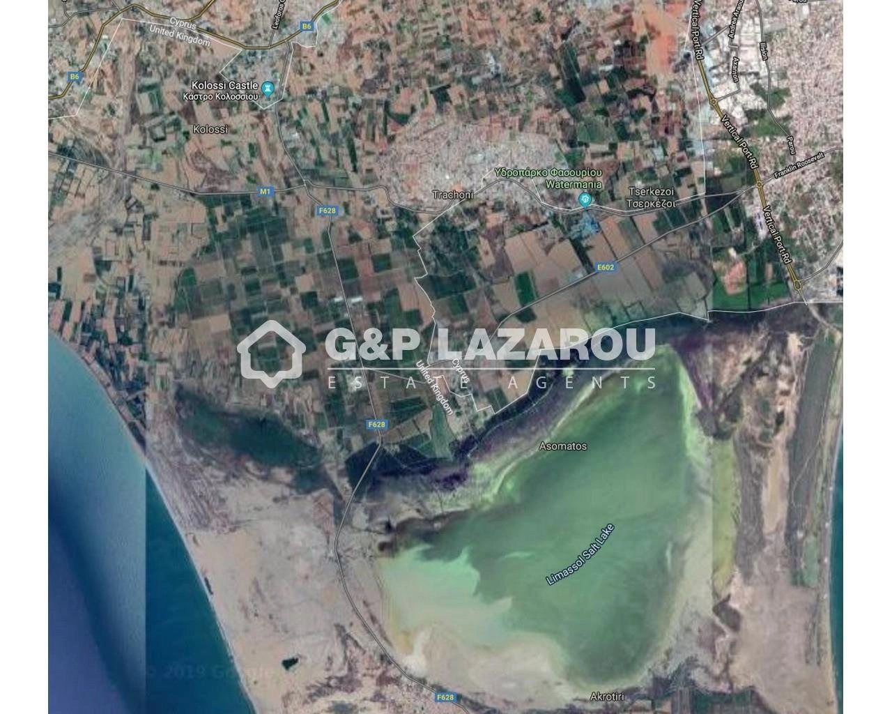 169,227m² Plot for Sale in Kolossi, Limassol District