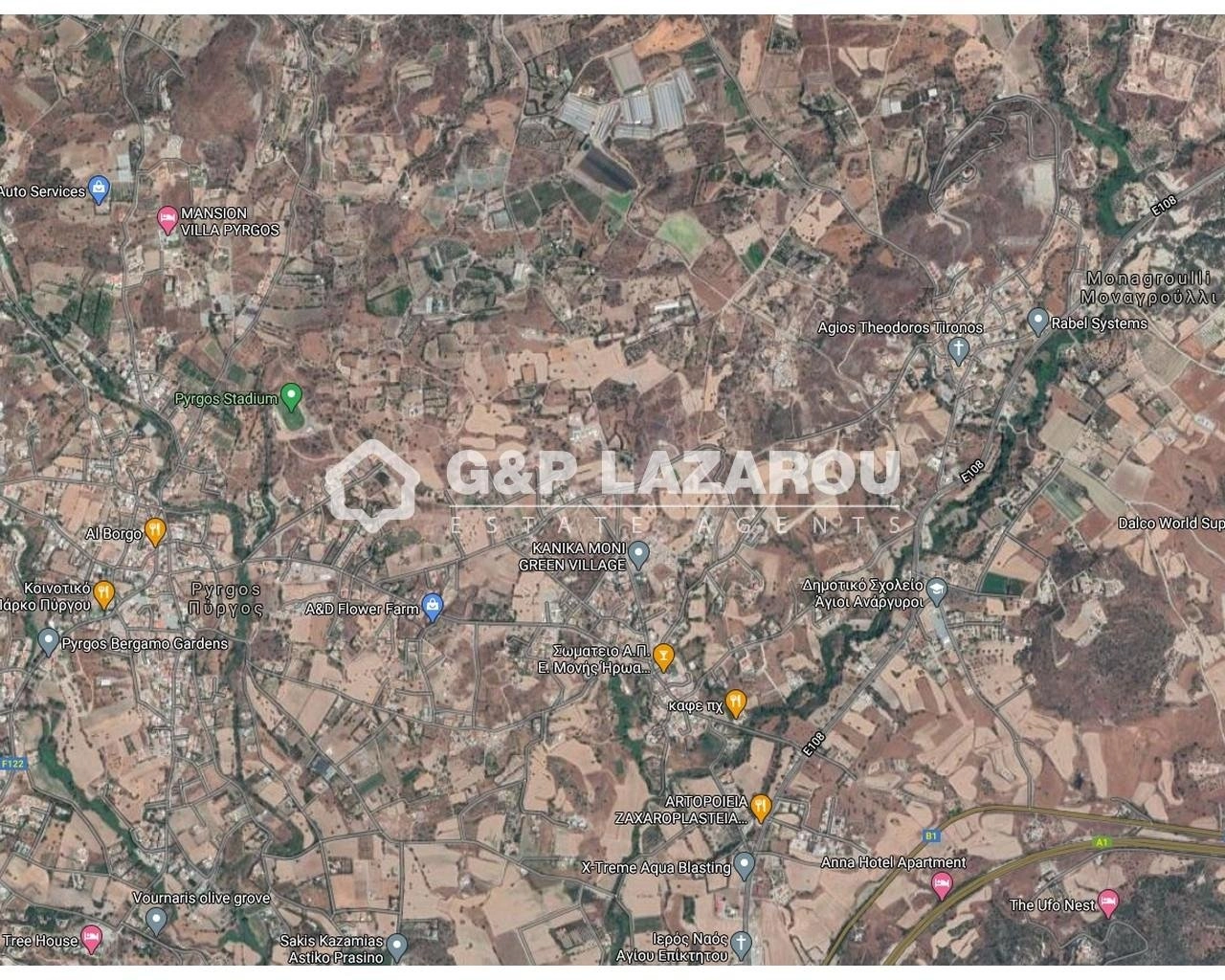 26,088m² Plot for Sale in Moni, Limassol District