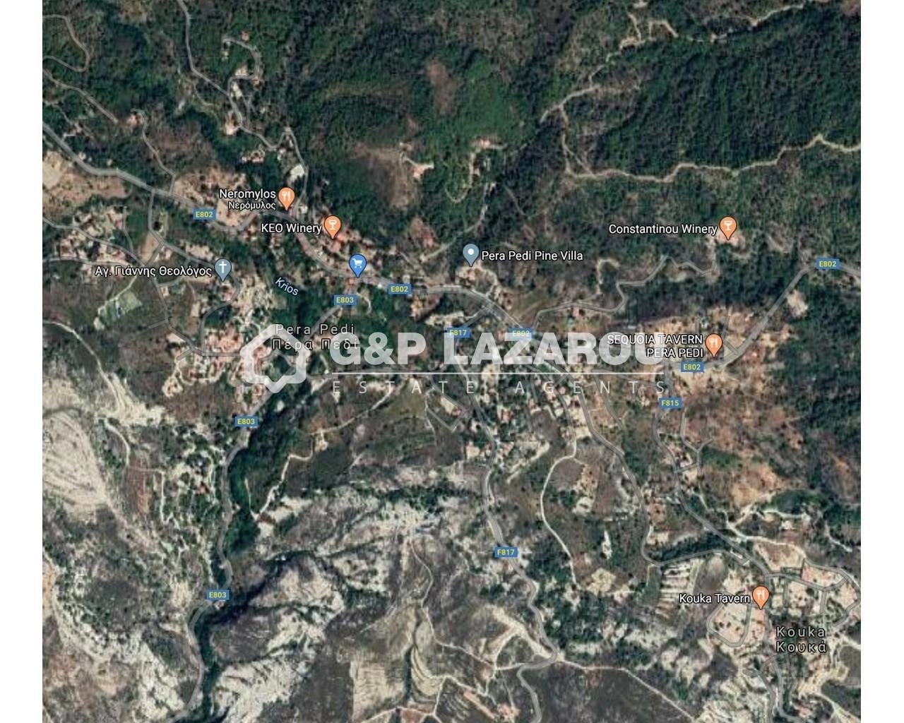 2,293m² Plot for Sale in Pera Pedi, Limassol District