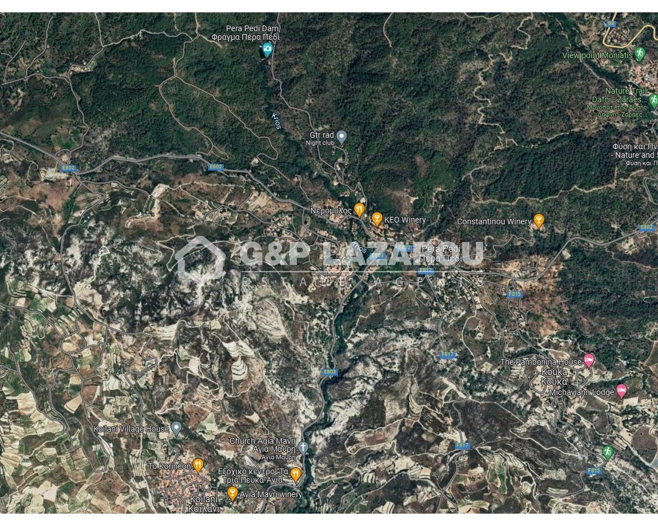 4,683m² Plot for Sale in Pera Pedi, Limassol District