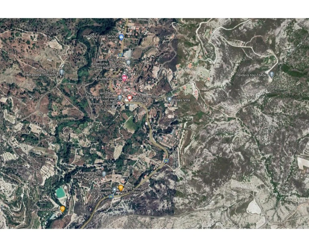 3,775m² Plot for Sale in Trimiklini, Limassol District