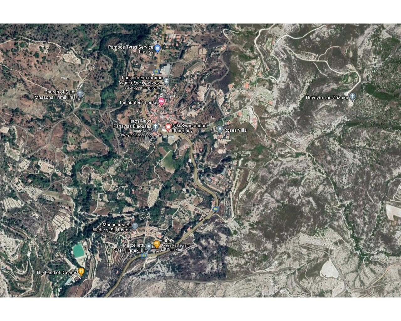 3,775m² Plot for Sale in Trimiklini, Limassol District