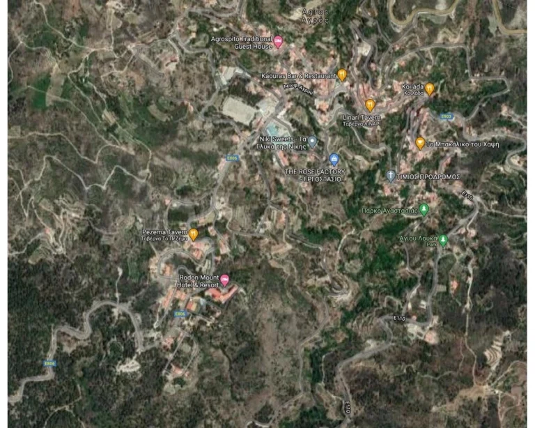 978m² Plot for Sale in Agros, Limassol District