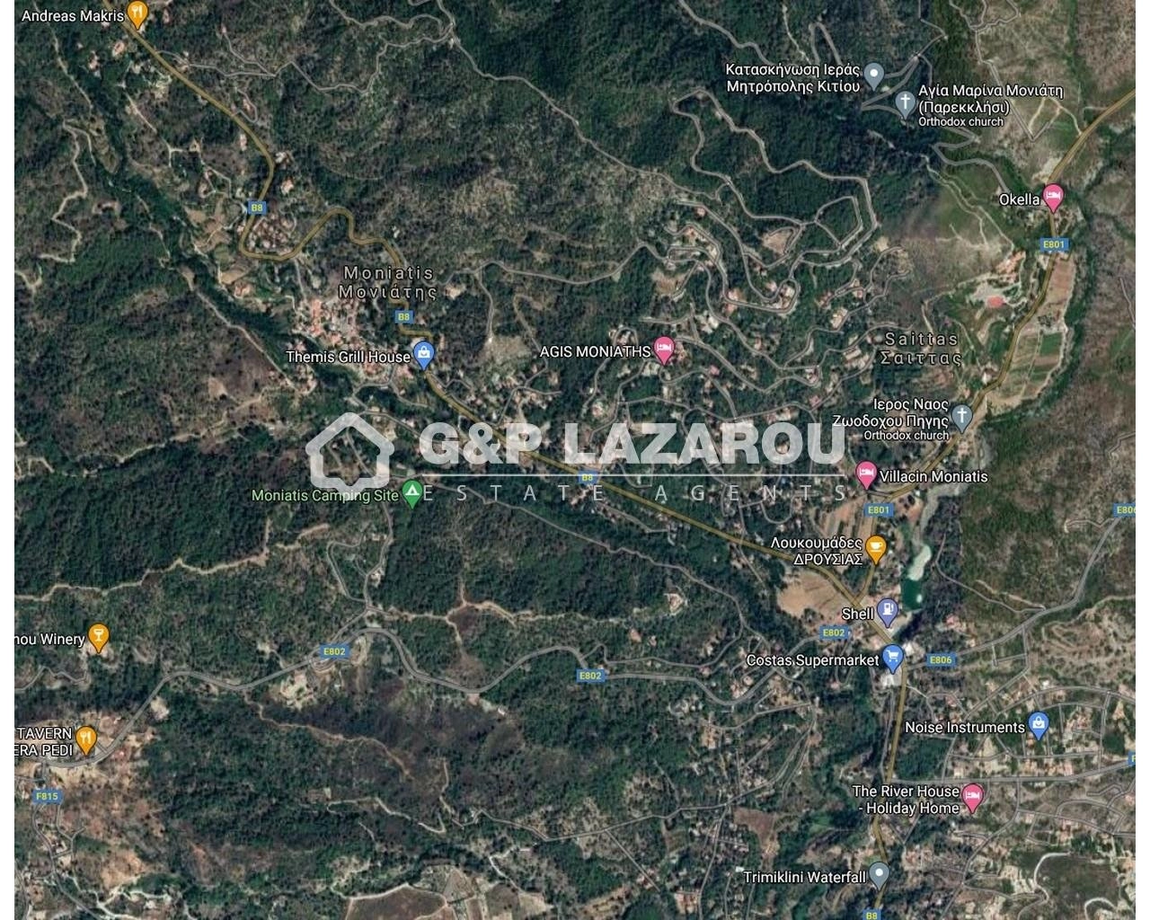 1,431m² Plot for Sale in Moniatis, Limassol District