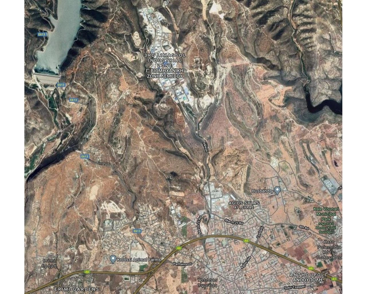 15,218m² Plot for Sale in Ypsonas, Limassol District