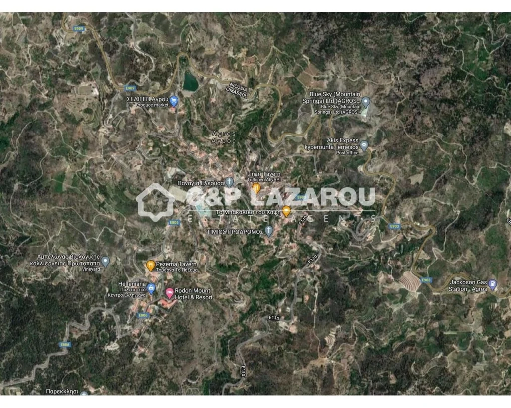 4,510m² Plot for Sale in Agros, Limassol District