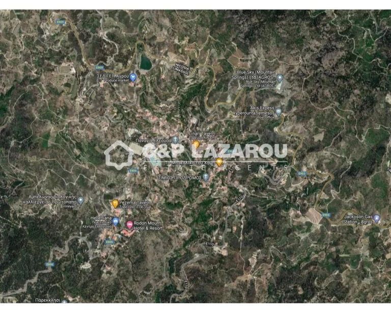 4,510m² Plot for Sale in Agros, Limassol District