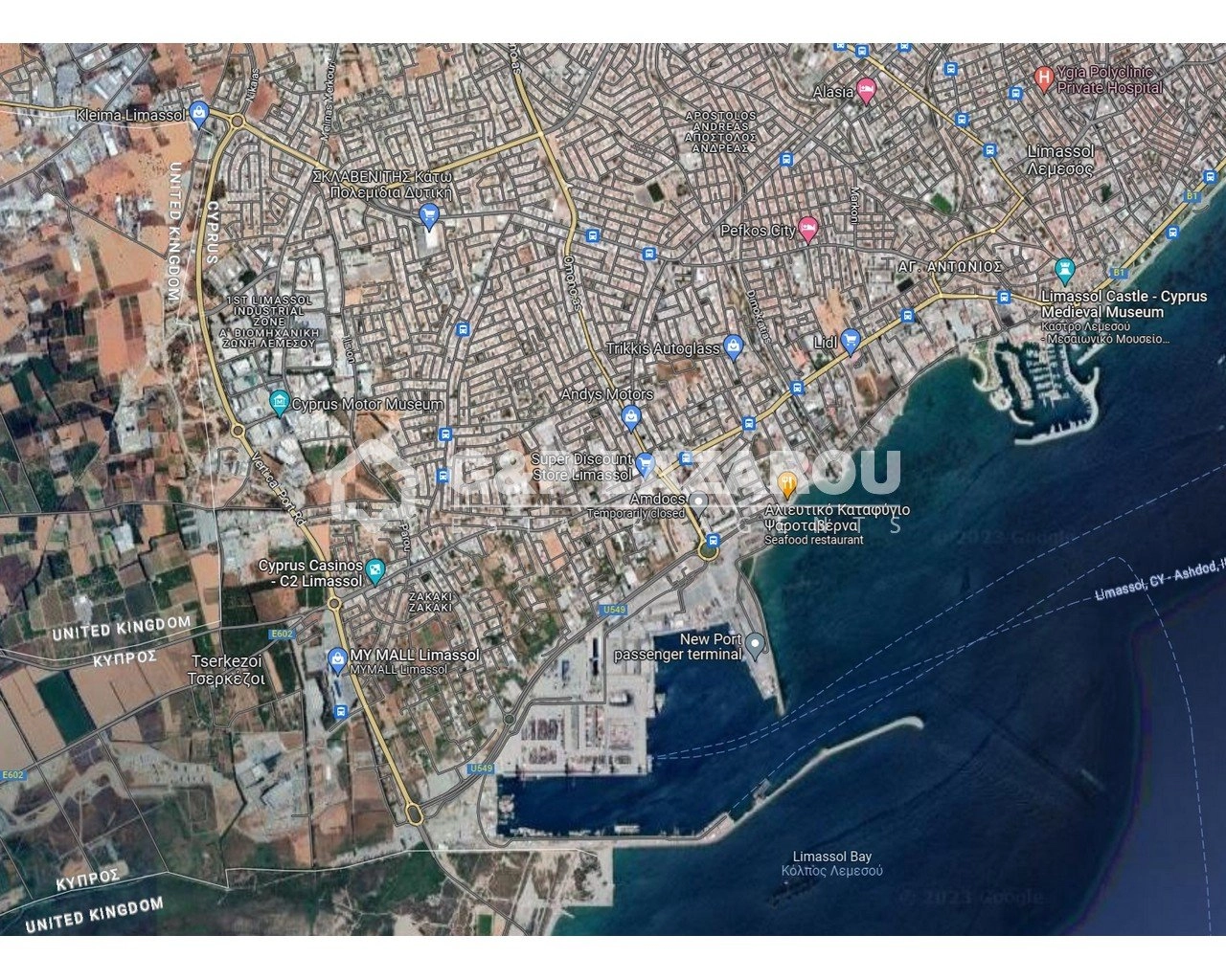 8,447m² Plot for Sale in Limassol District