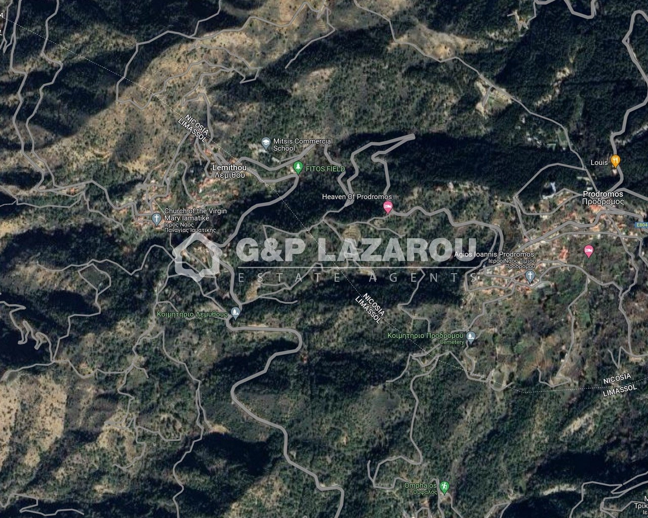 7,173m² Plot for Sale in Lemithou, Limassol District