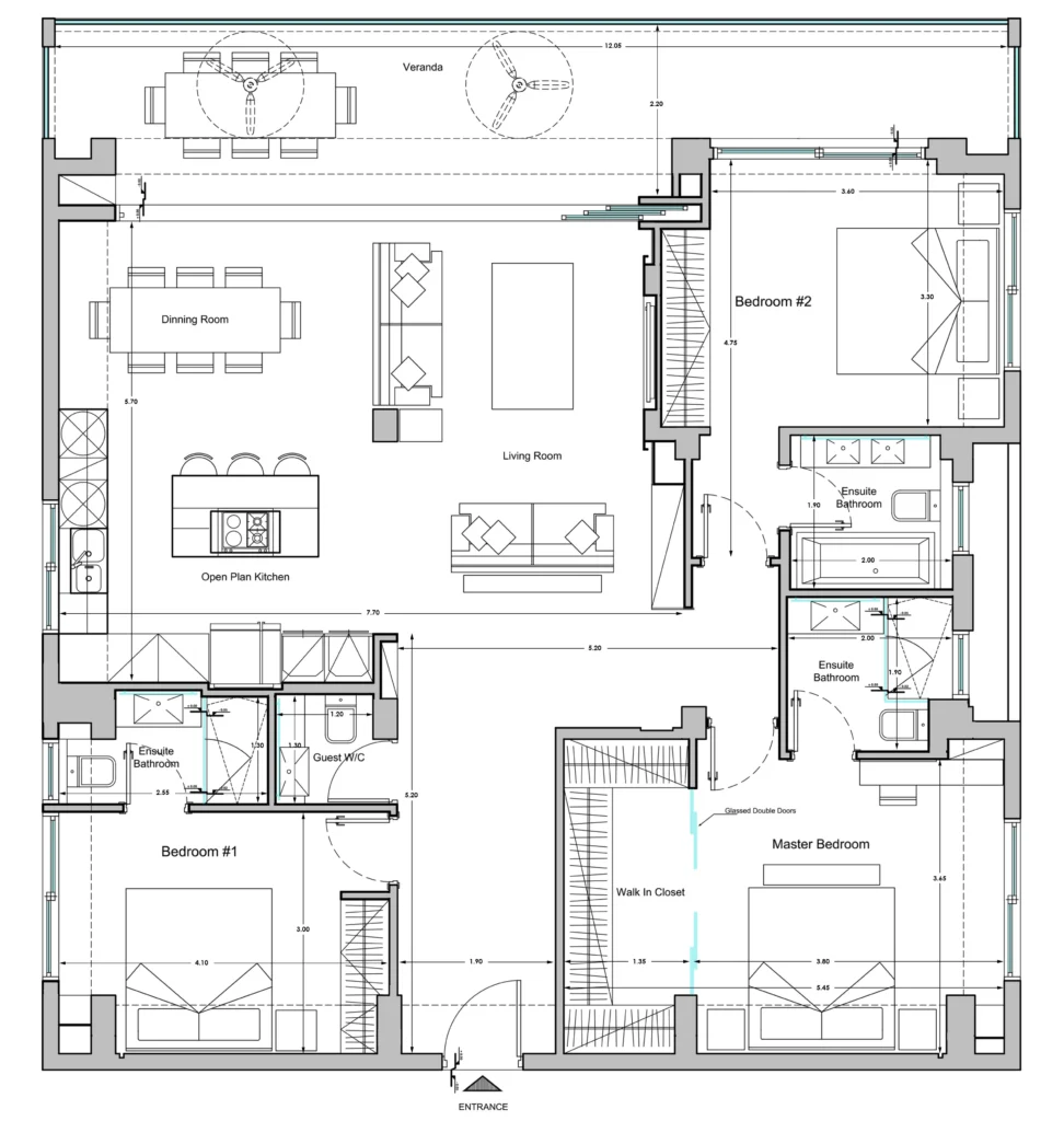 3 Bedroom Apartment for Sale in Potamos Germasogeias, Limassol District