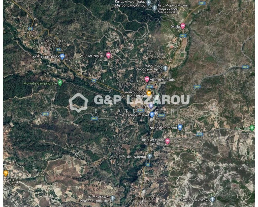1,348m² Plot for Sale in Moniatis, Limassol District