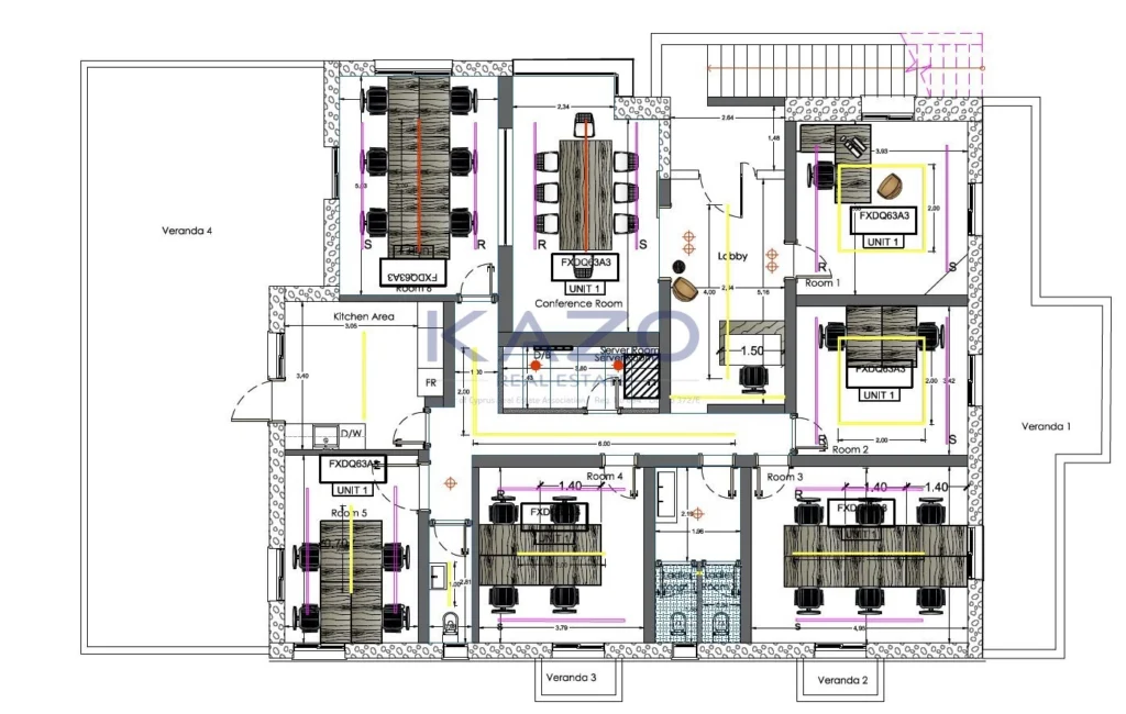 210m² Office for Rent in Limassol District