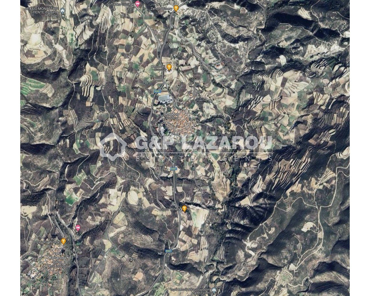 4,683m² Plot for Sale in Omodos, Limassol District