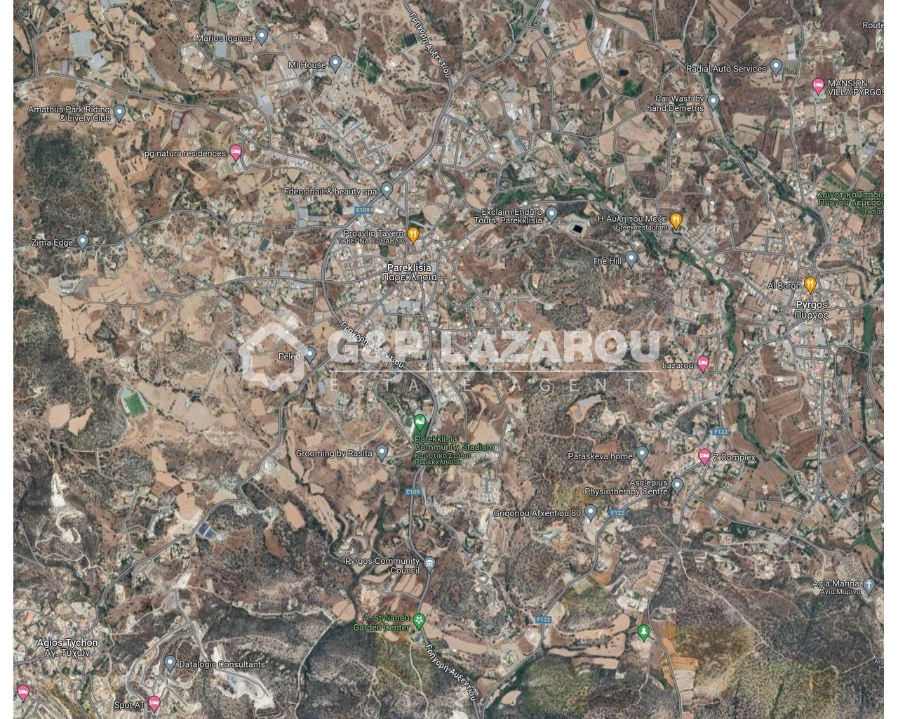 5,180m² Plot for Sale in Parekklisia, Limassol District