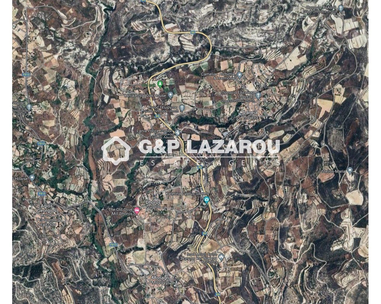 3,828m² Plot for Sale in Laneia, Limassol District