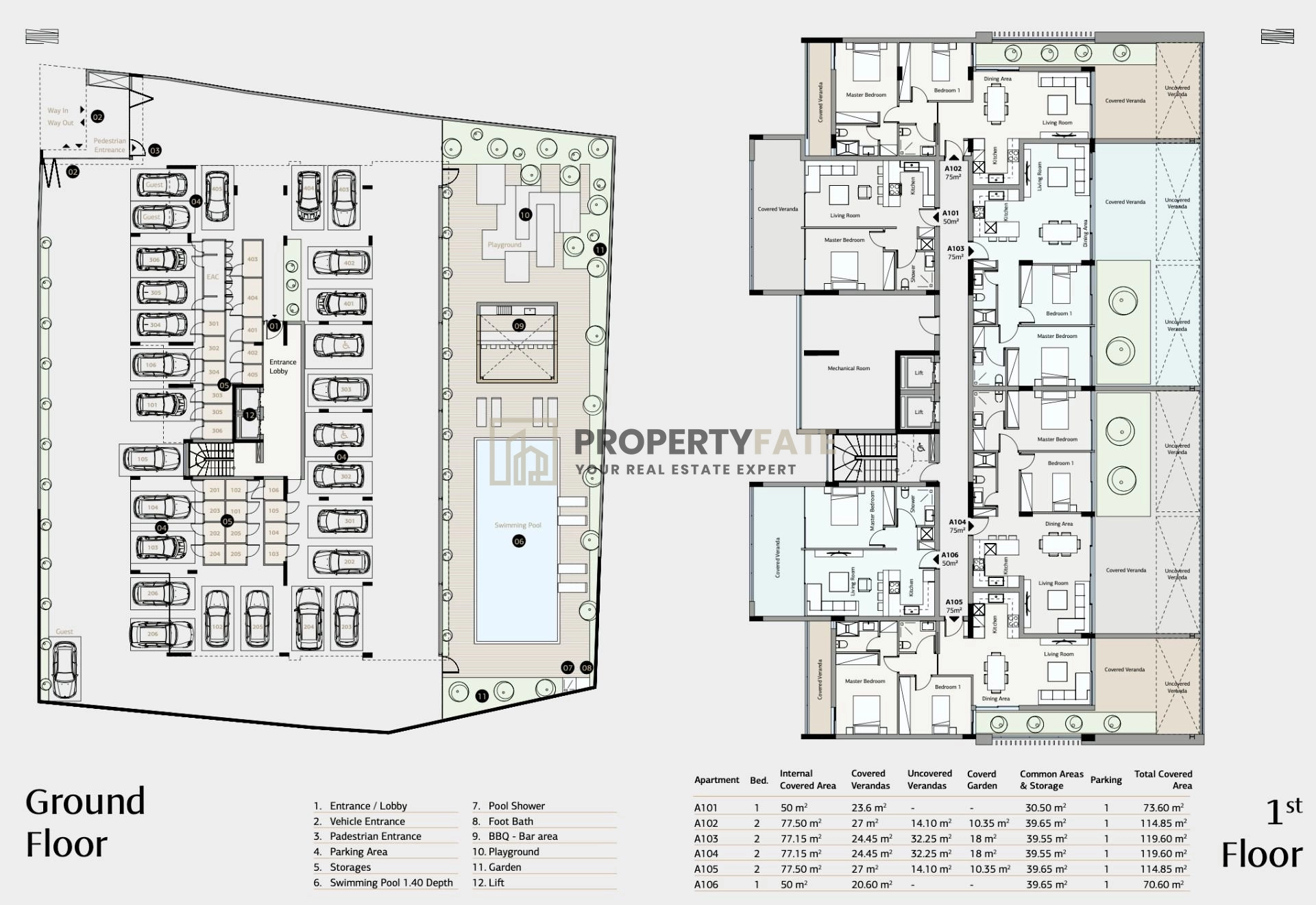 3 Bedroom Apartment for Sale in Germasogeia, Limassol District