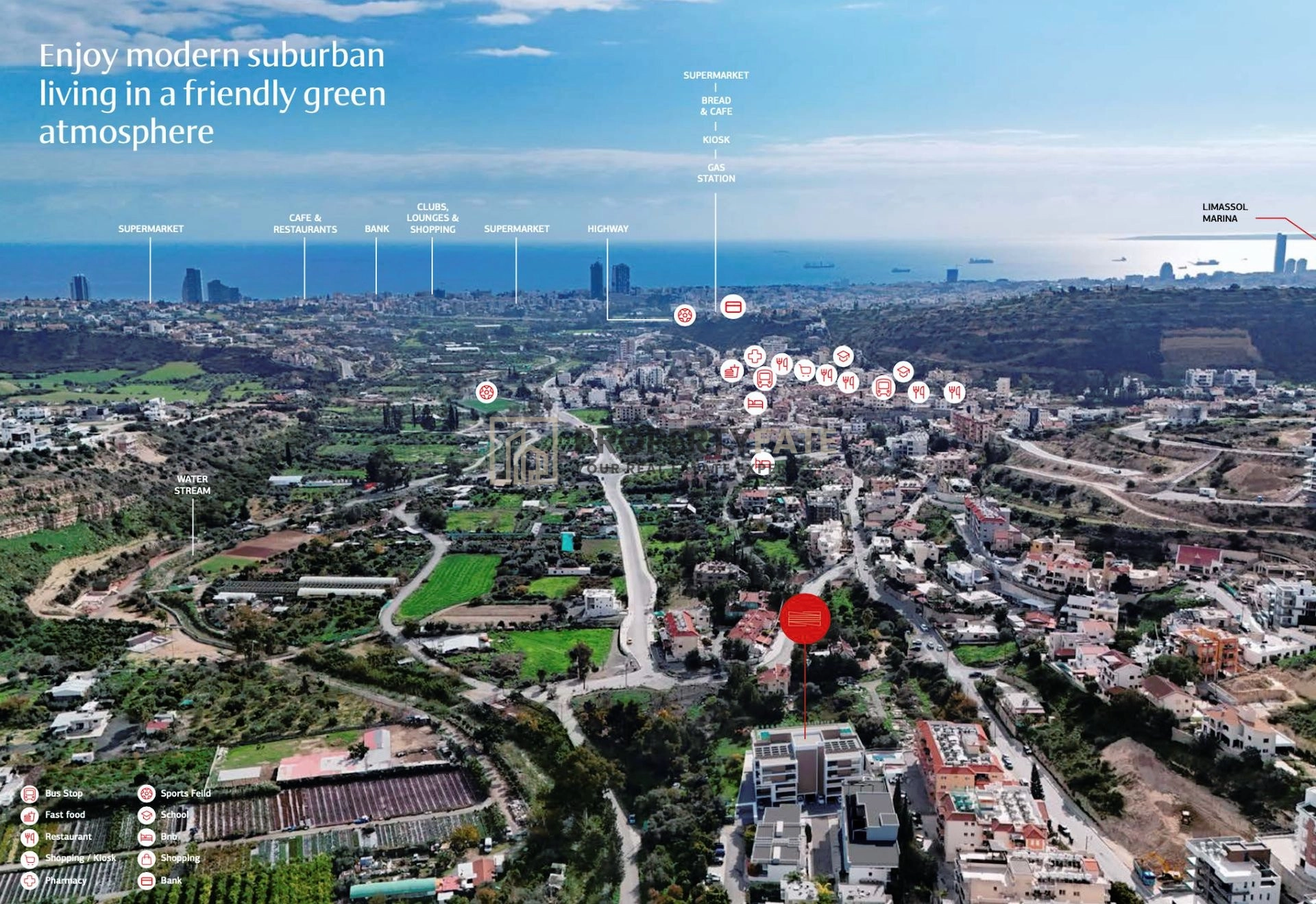 3 Bedroom Apartment for Sale in Germasogeia, Limassol District