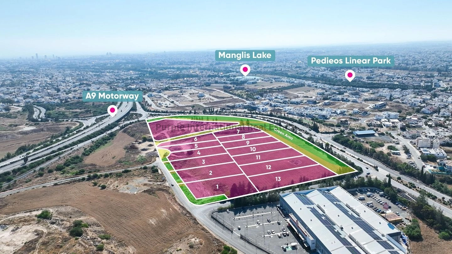 75,690m² Plot for Sale in Lakatamia, Nicosia District