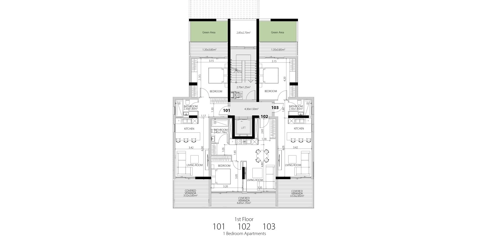 2 Bedroom Apartment for Sale in Limassol – Agios Nektarios
