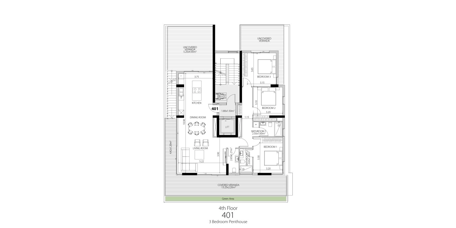 2 Bedroom Apartment for Sale in Limassol – Agios Nektarios
