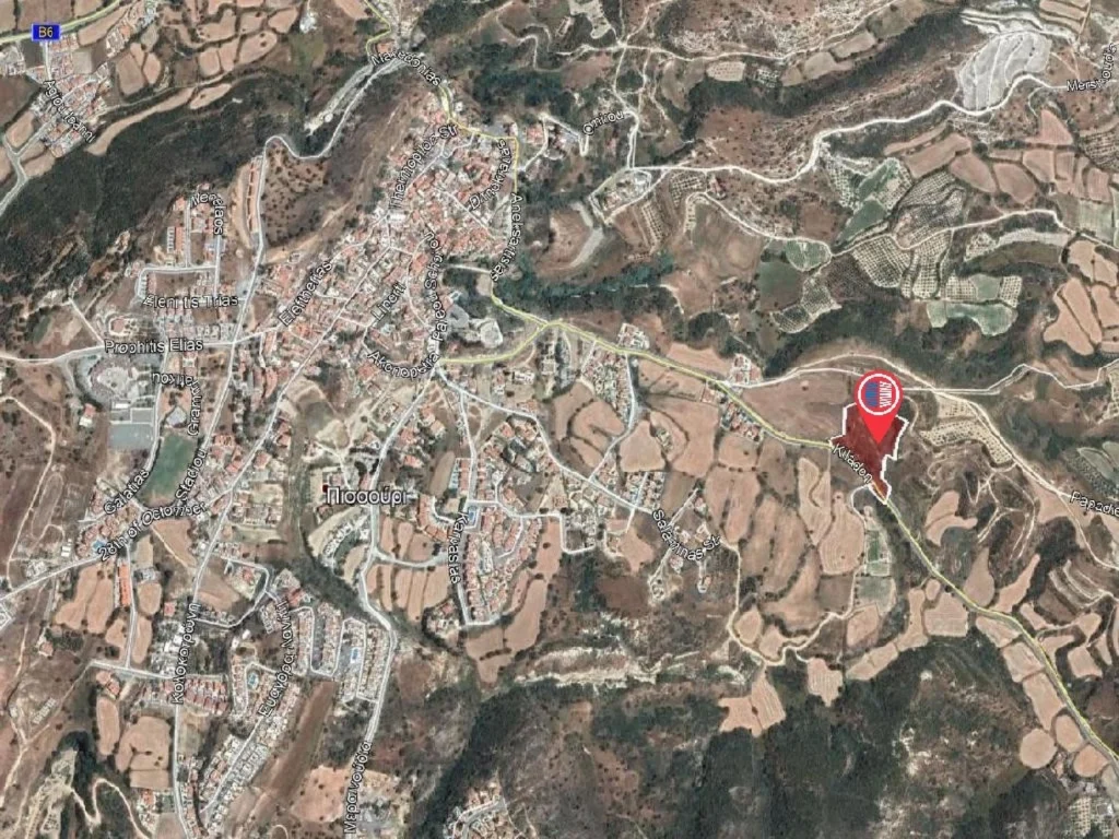 11,075m² Plot for Sale in Pissouri, Limassol District