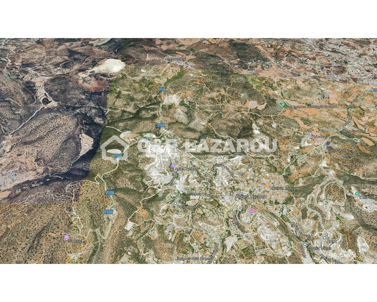 1,639m² Plot for Sale in Agios Tychonas, Limassol District