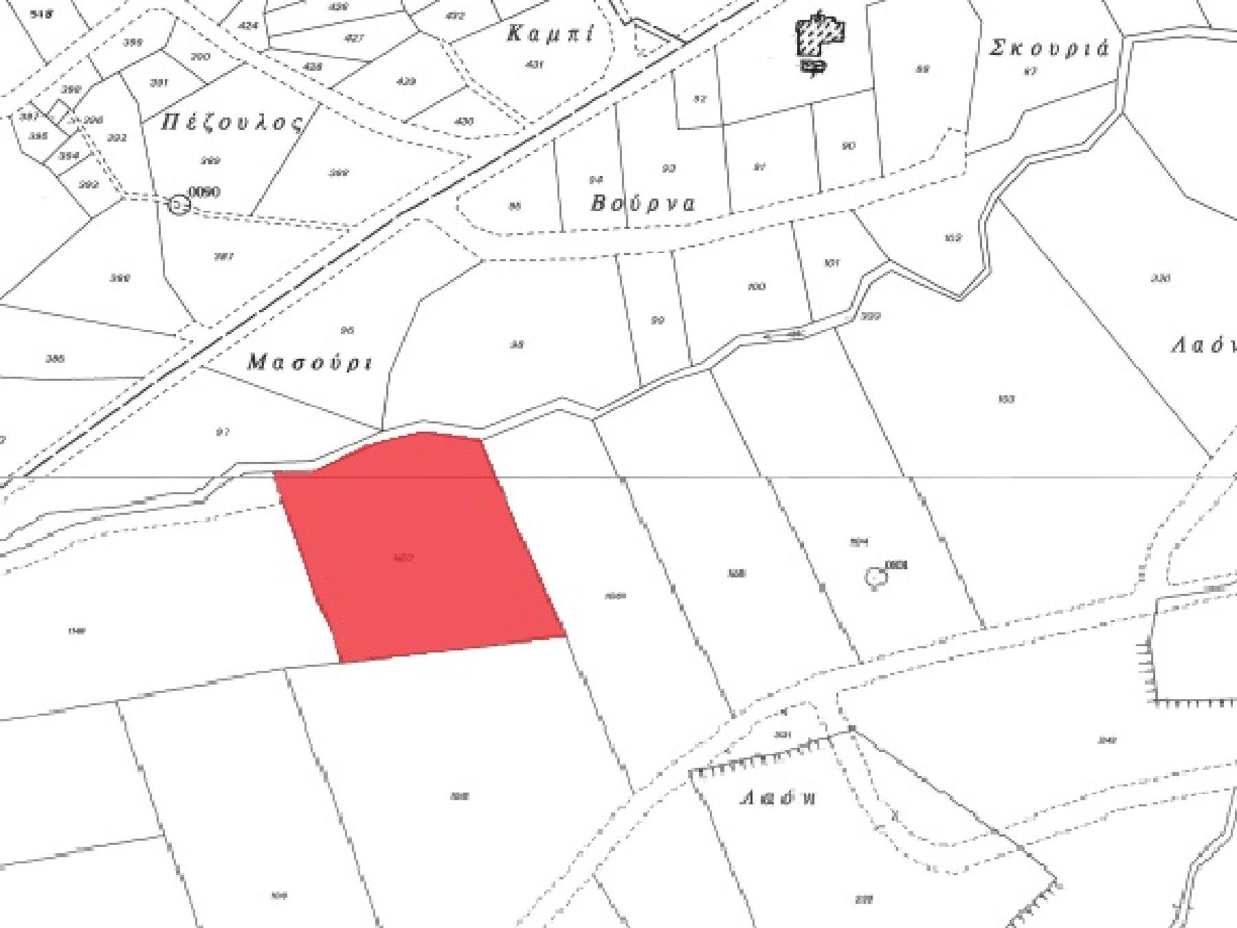 7,002m² Plot for Sale in Pano Arodes, Paphos District