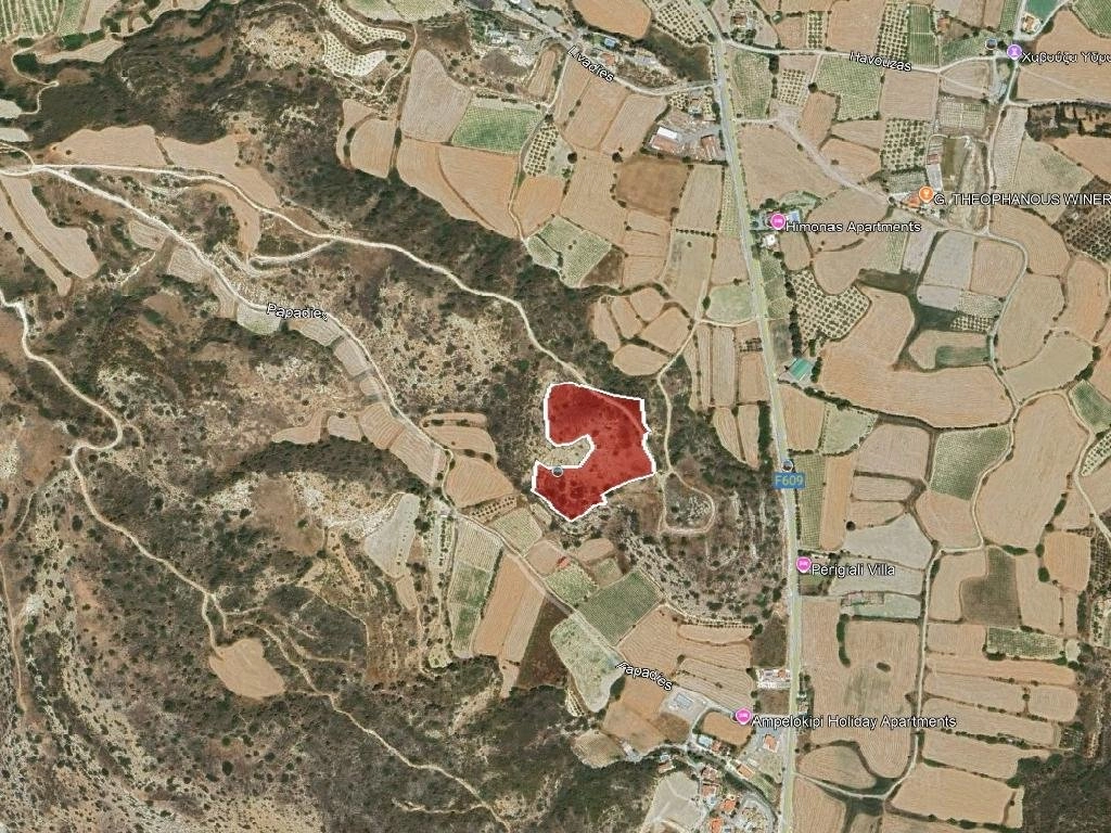 18,730m² Plot for Sale in Pissouri, Limassol District