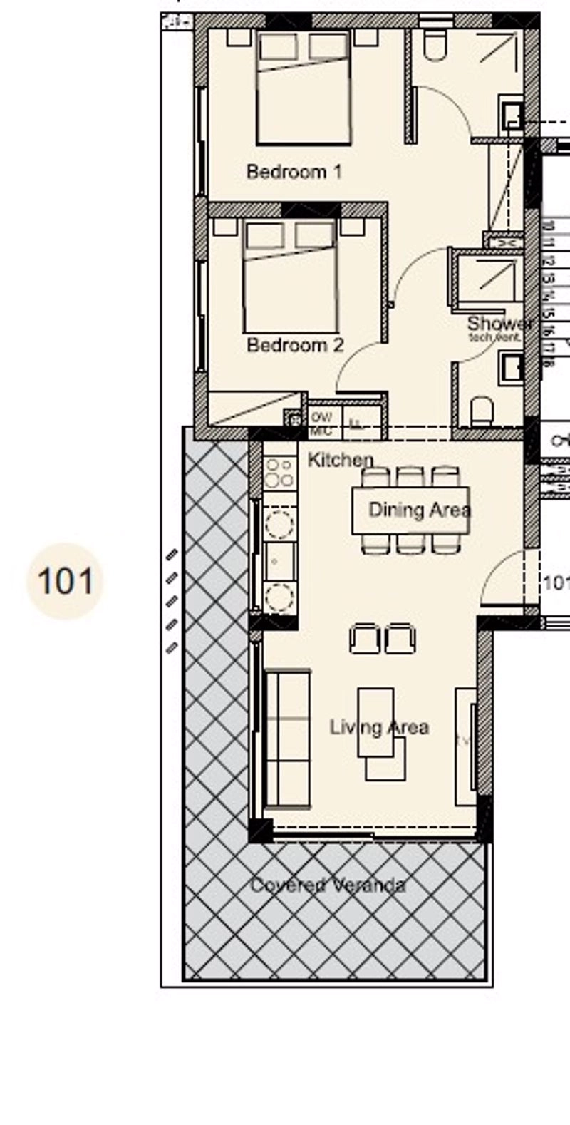 2 Bedroom Apartment for Sale in Paphos – Emba