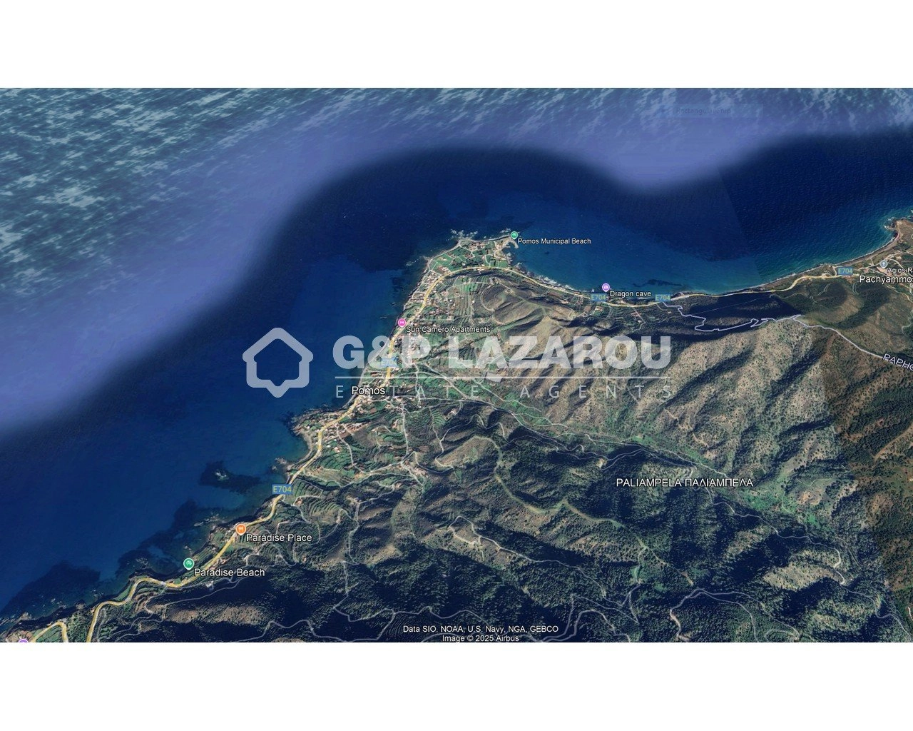 583m² Plot for Sale in Pomos, Paphos District