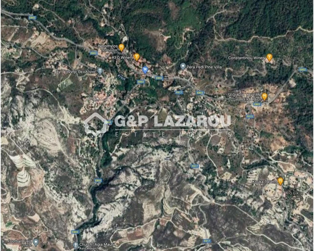 6,523m² Plot for Sale in Pera Pedi, Limassol District
