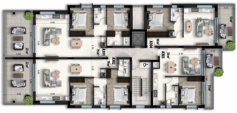 1 Bedroom Apartment for Sale in Livadia Larnakas, Larnaca District