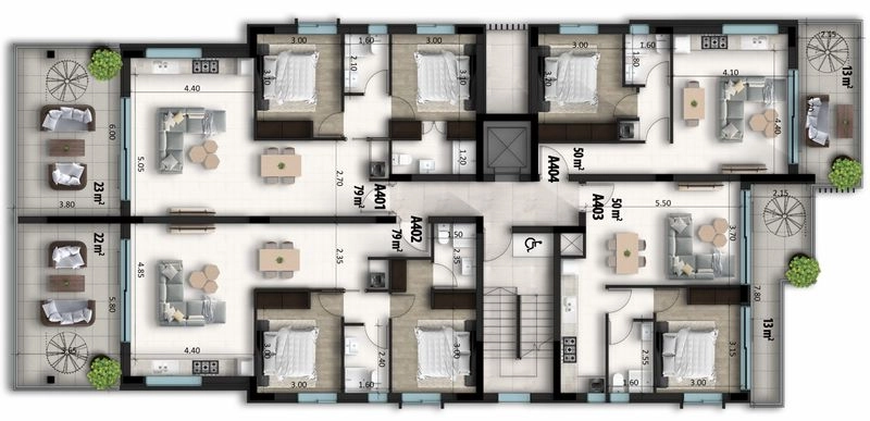 1 Bedroom Apartment for Sale in Livadia Larnakas, Larnaca District
