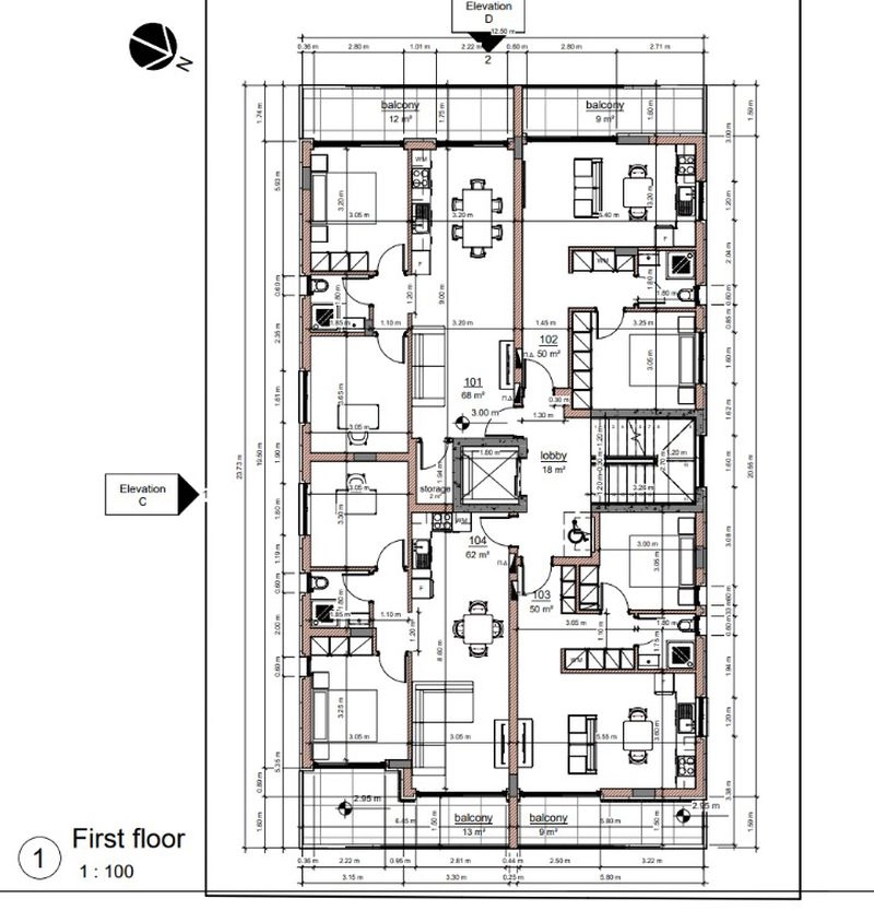 1 Bedroom Apartment for Sale in Aradippou, Larnaca District