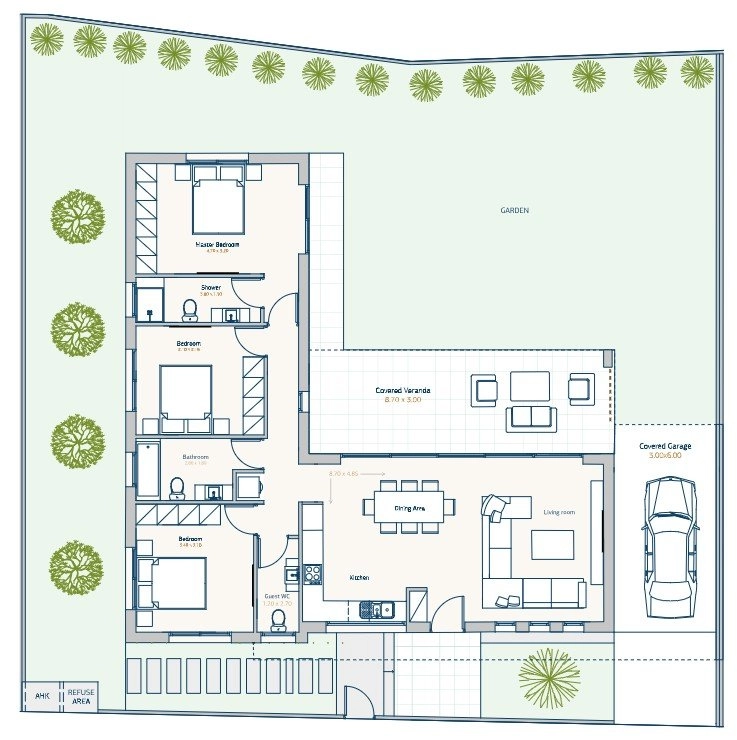 3 Bedroom House for Sale in Pervolia Larnacas