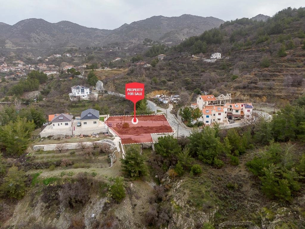 1,612m² Plot for Sale in Agros, Limassol District