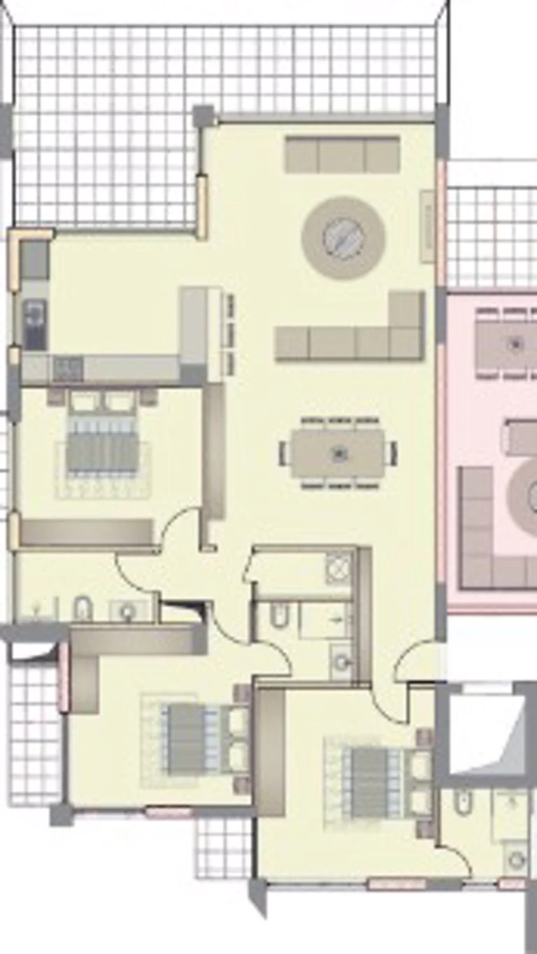 Average Price for 3 Bedroom Apartment in Paphos
