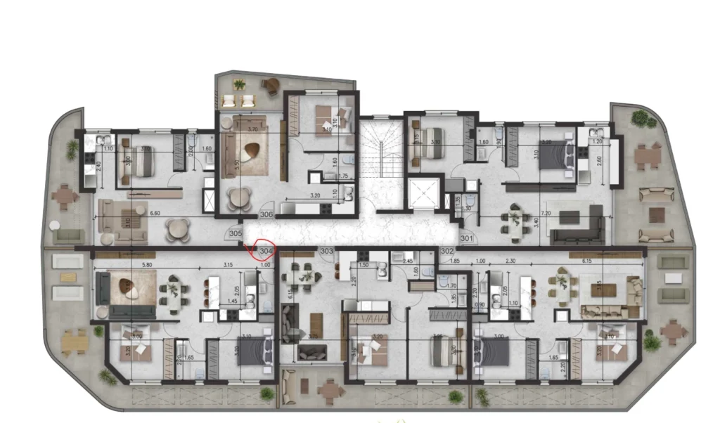 2 Bedroom Apartment for Sale