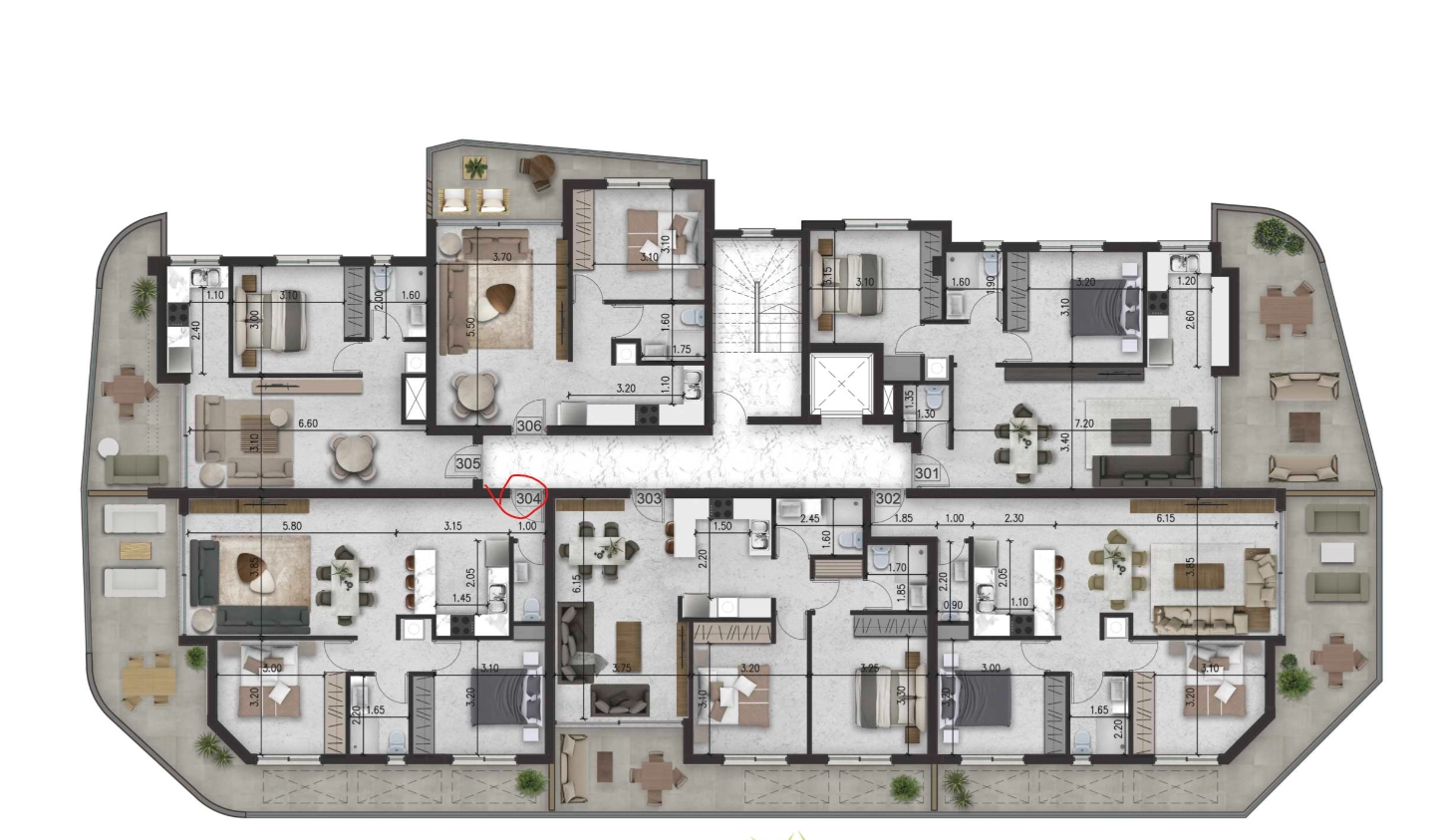 2 Bedroom Apartment for Sale