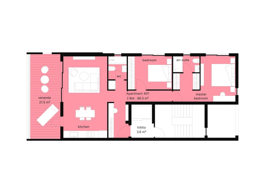 2 Bedroom Apartment for Sale in Nicosia – Agios Ioannis, Limassol District