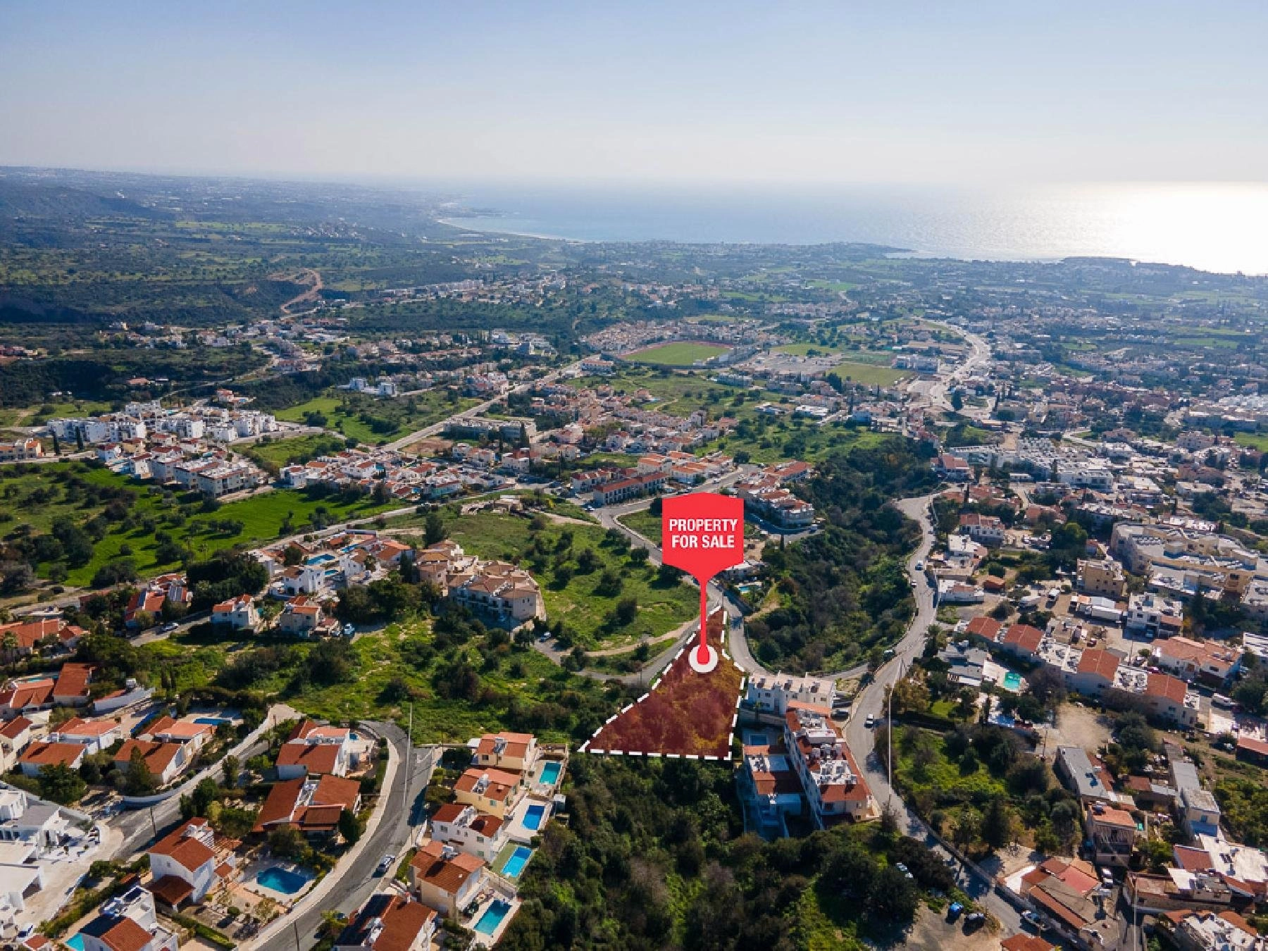 1,673m² Plot for Sale in Pegeia, Paphos District