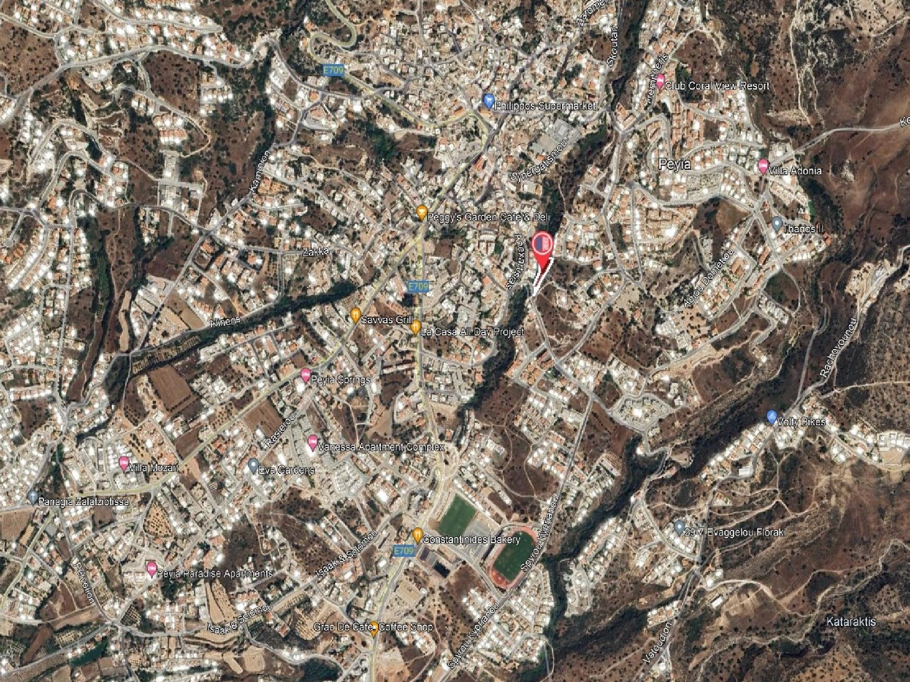 1,673m² Plot for Sale in Pegeia, Paphos District