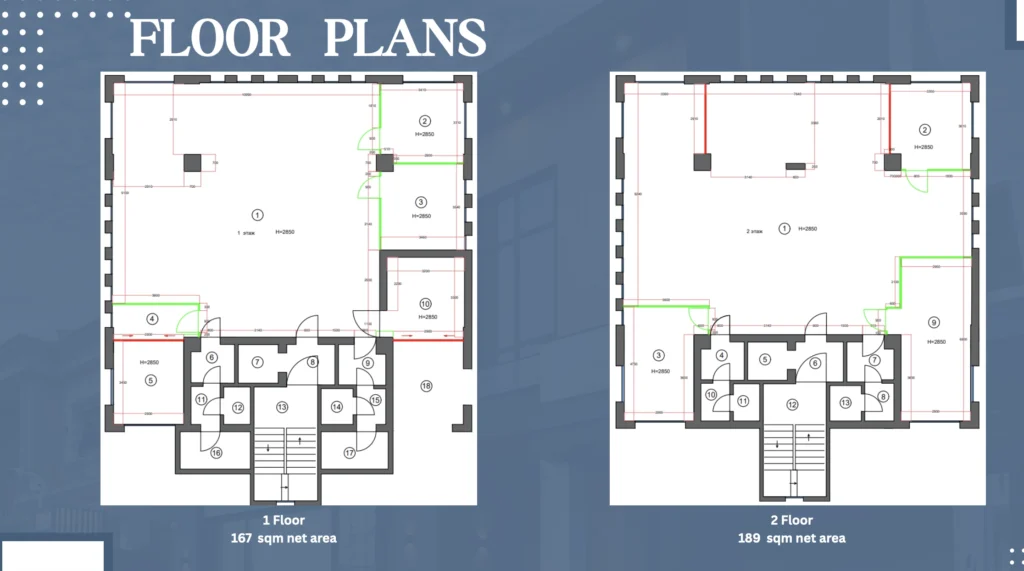189m² Office for Rent
